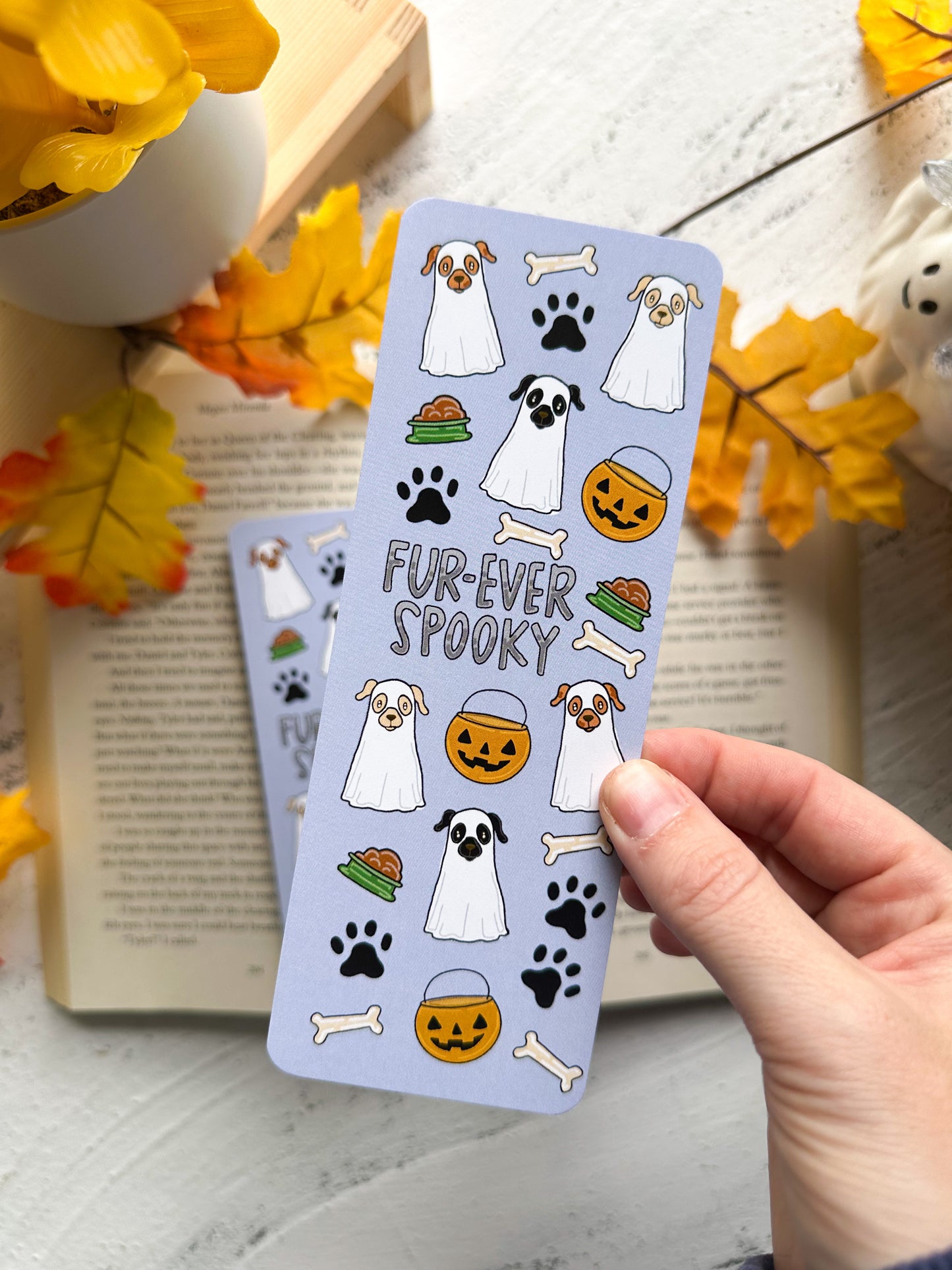 Fur-ever Spooky Bookmark