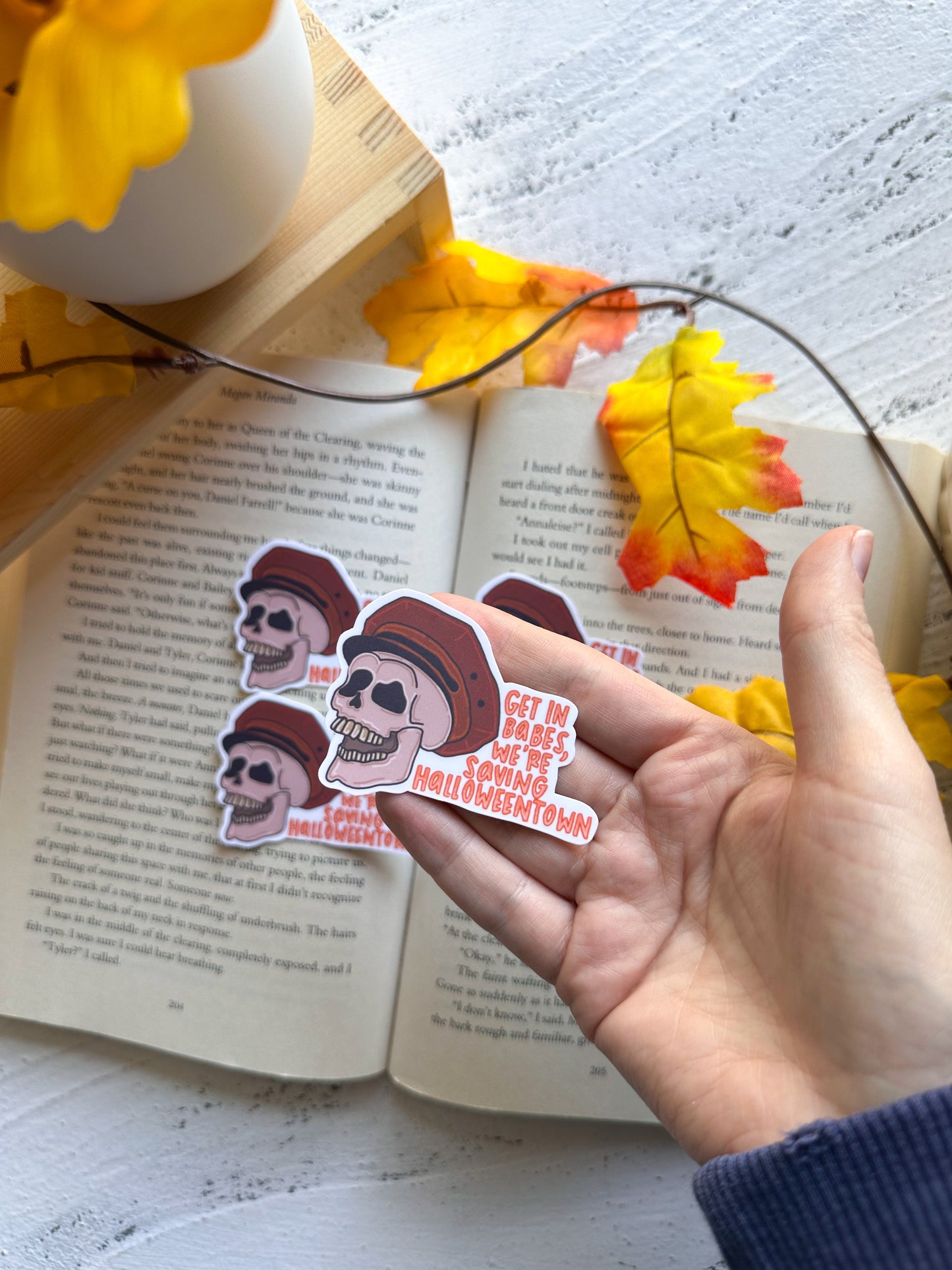 We're Saving Halloweentown Sticker