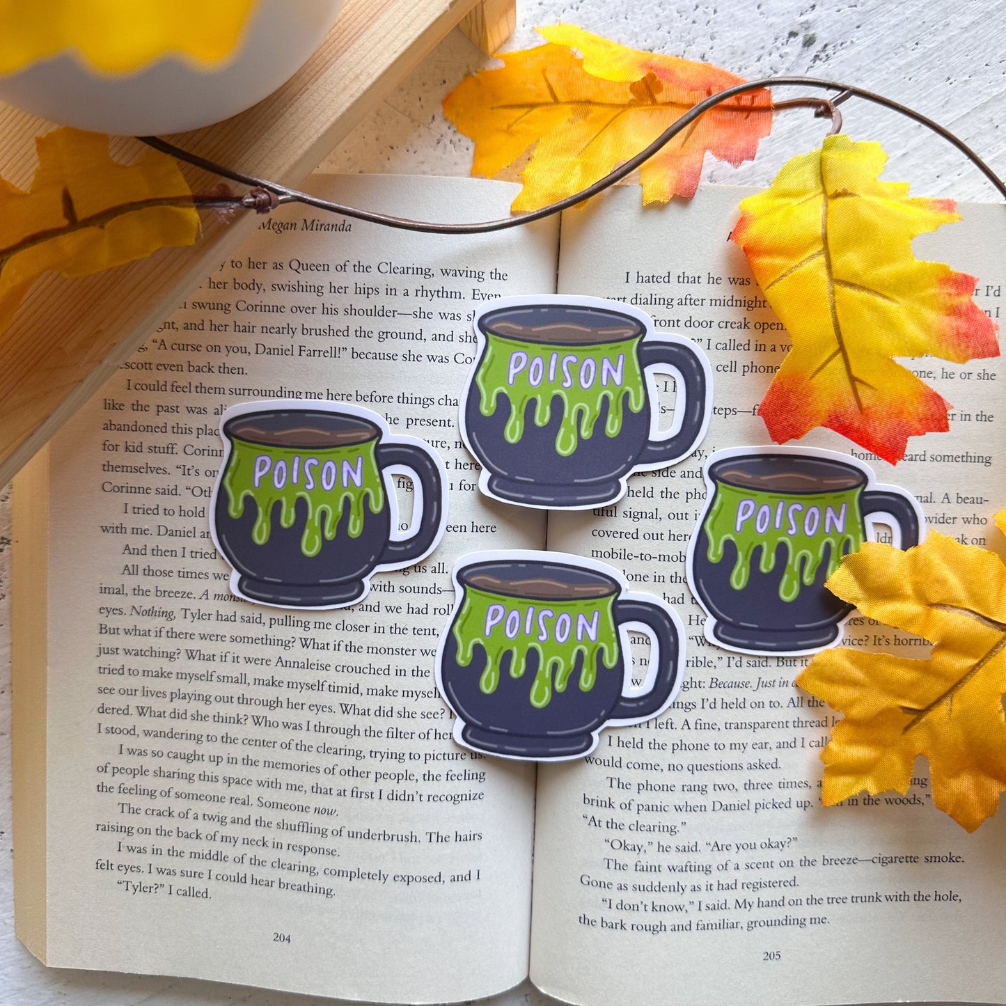 Poison Coffee Mug Sticker