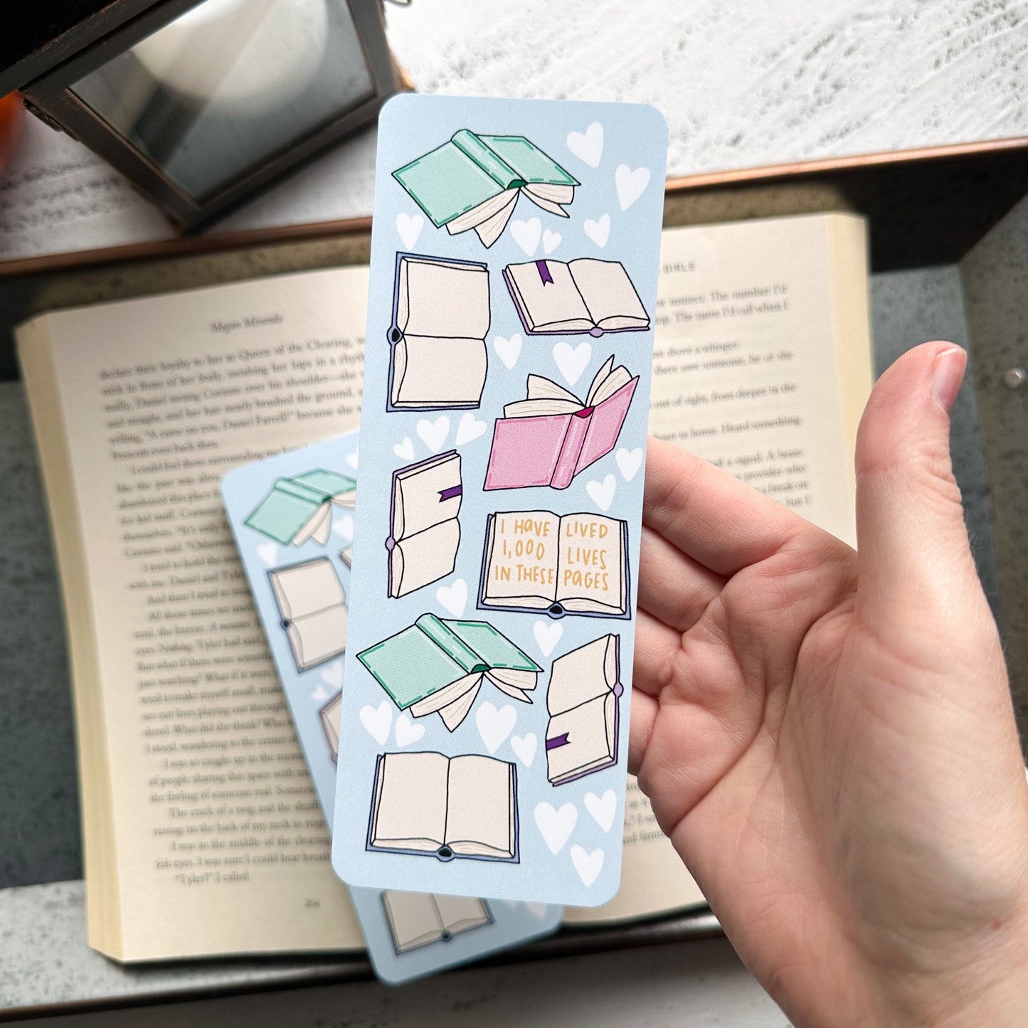 I Have Lived 1,000 Lives in These Pages Bookmark