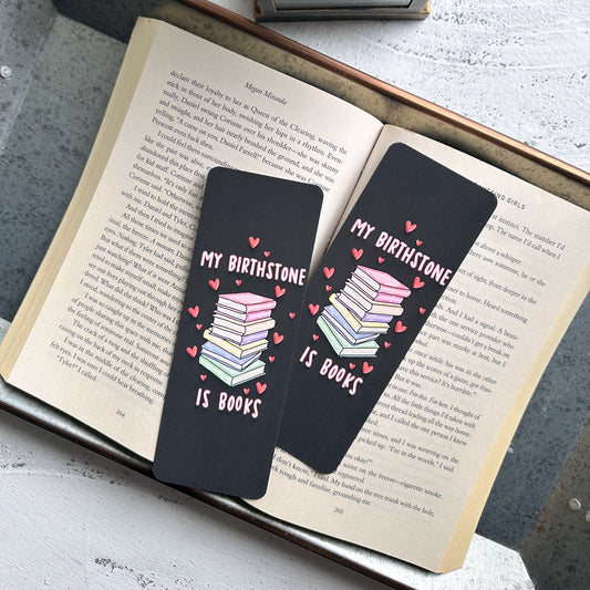 My Birthstone is Books Bookmark