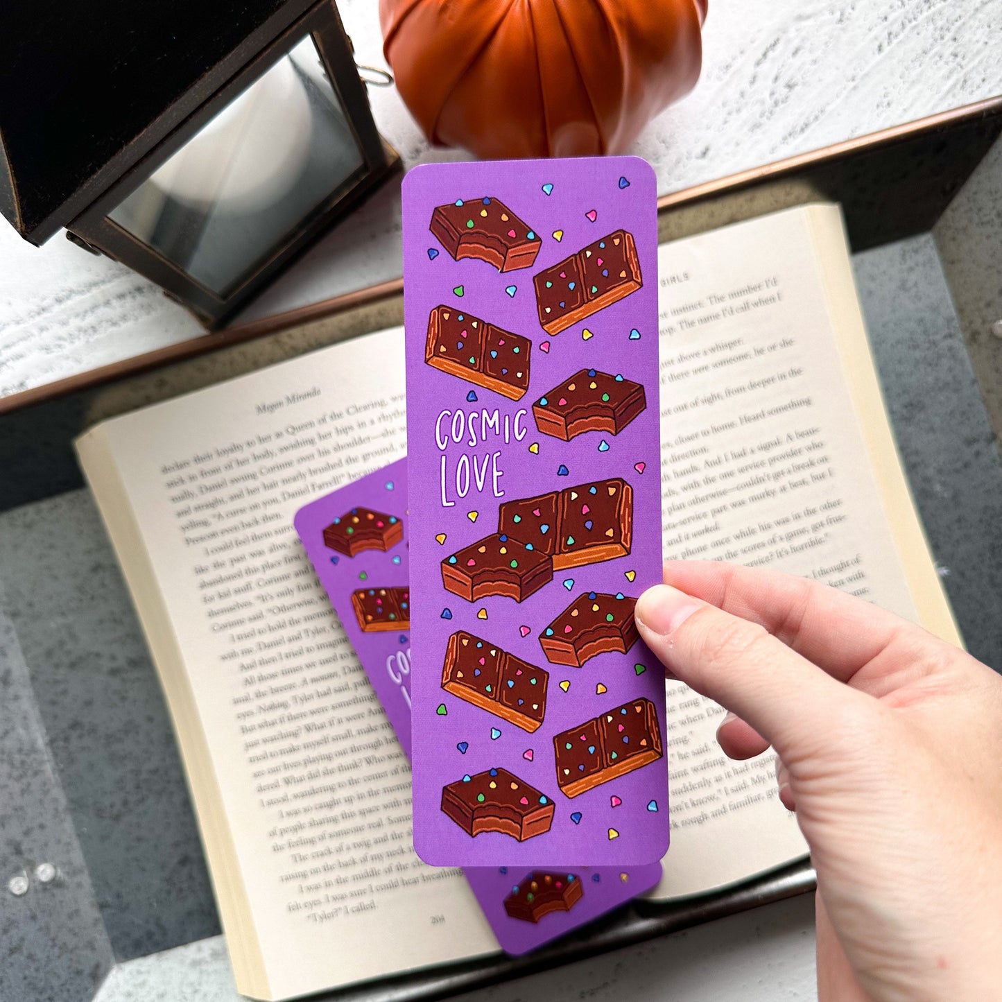 Cosmic Brownie Bookmark