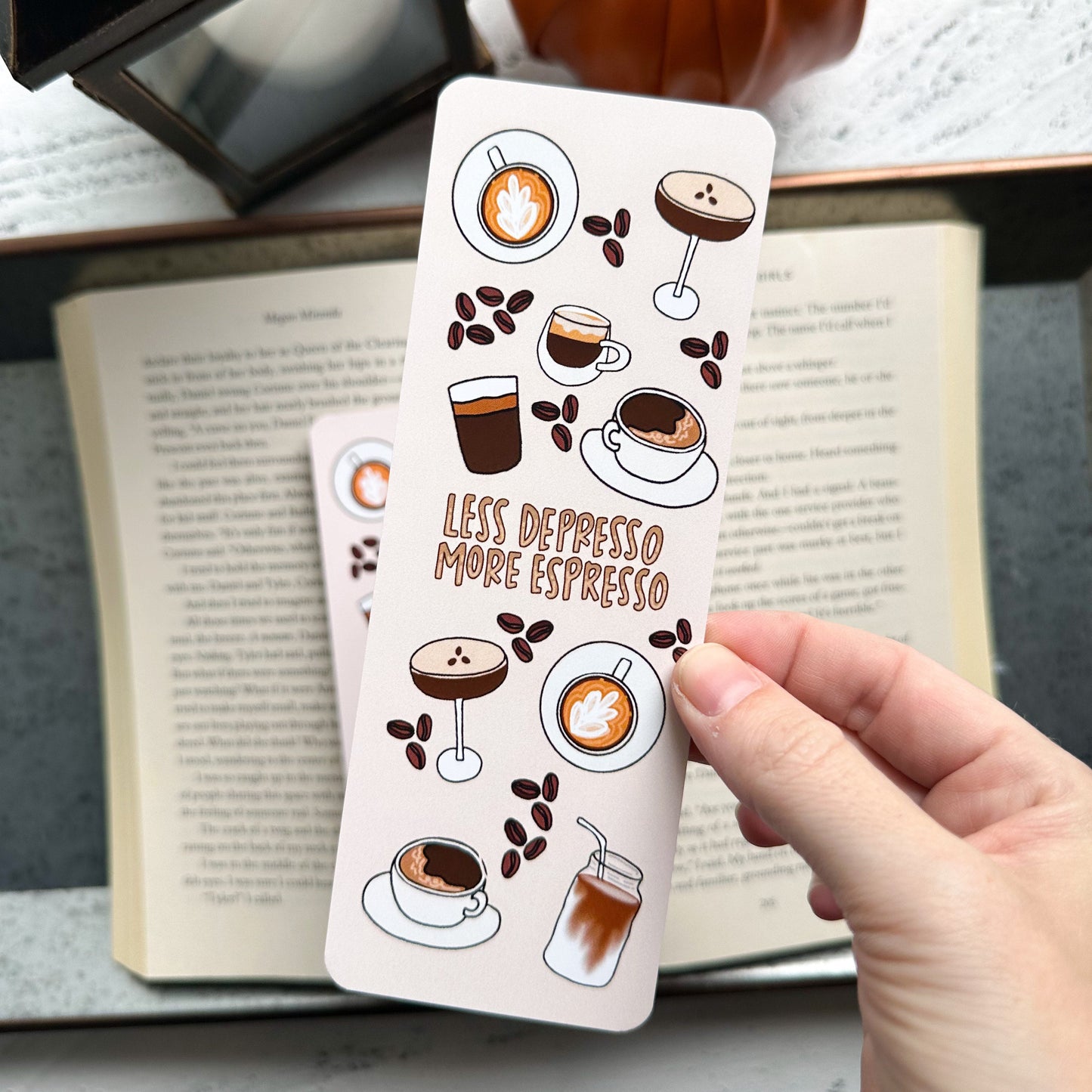 More Espresso, Less Depresso Bookmark