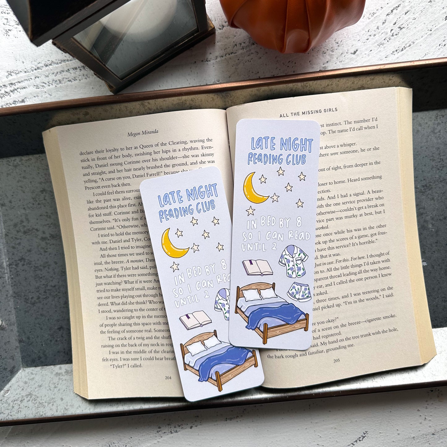 Late Night Reading Club Bookmark