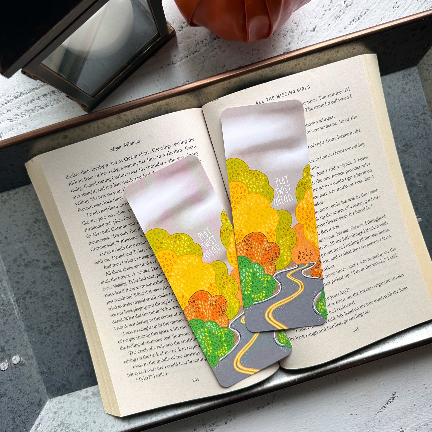 Plot Twist Ahead Bookmark