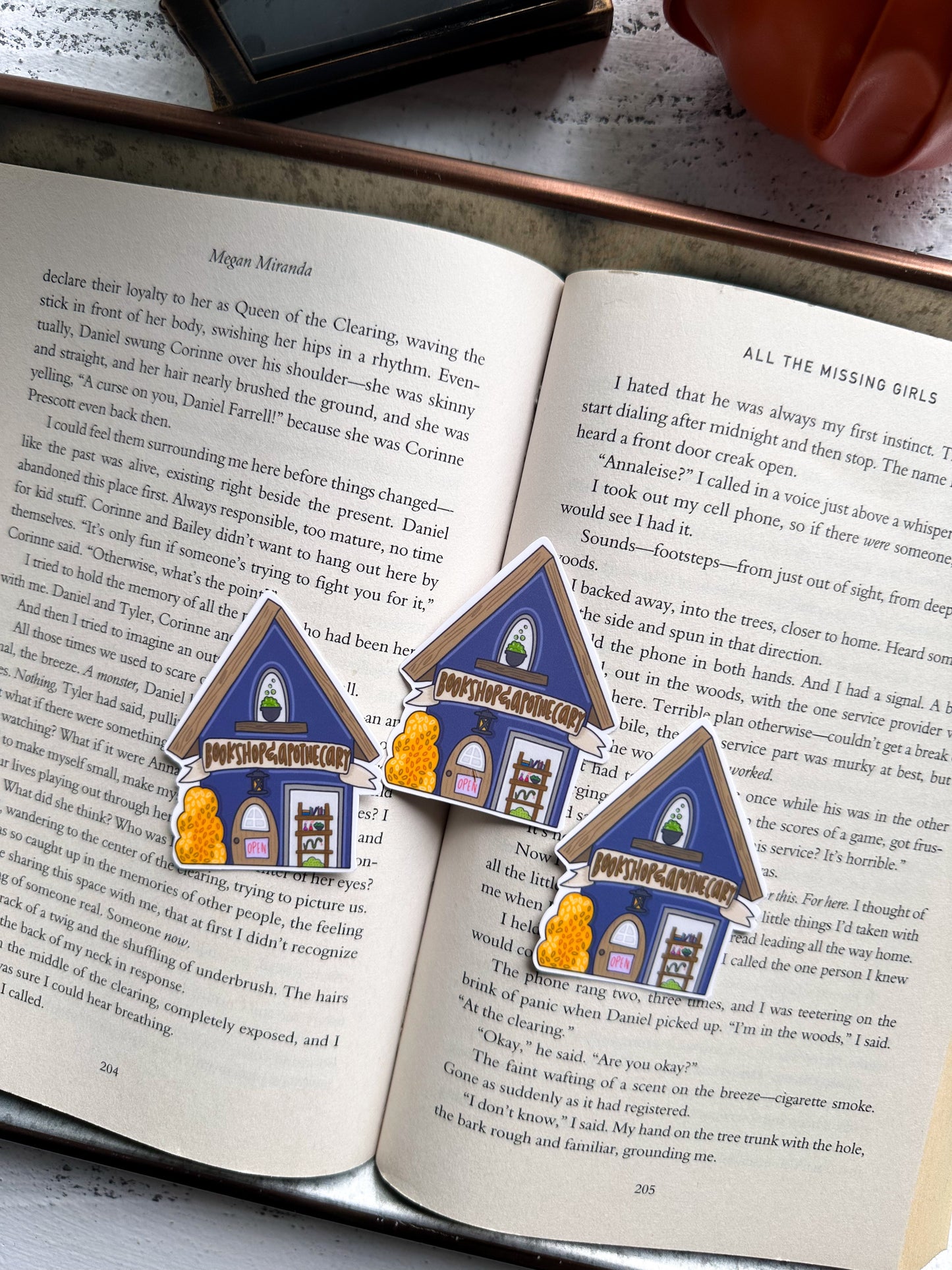 Bookshop and Apothecary Sticker