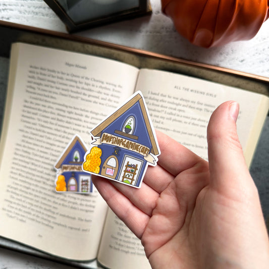 Bookshop and Apothecary Sticker