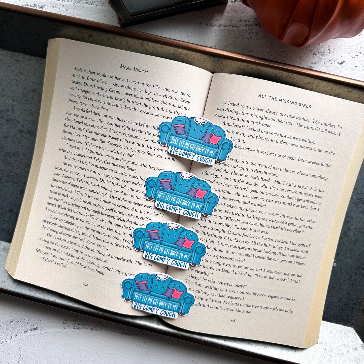 Big Comfy Couch Sticker