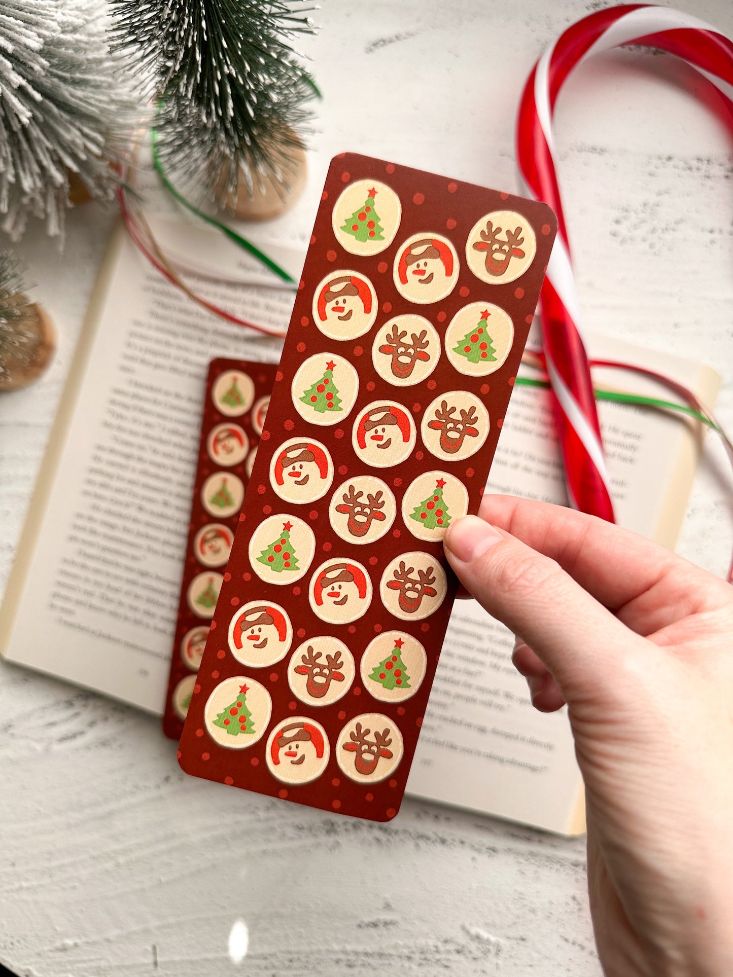 Nostalgic Christmas Cookies bookmarks