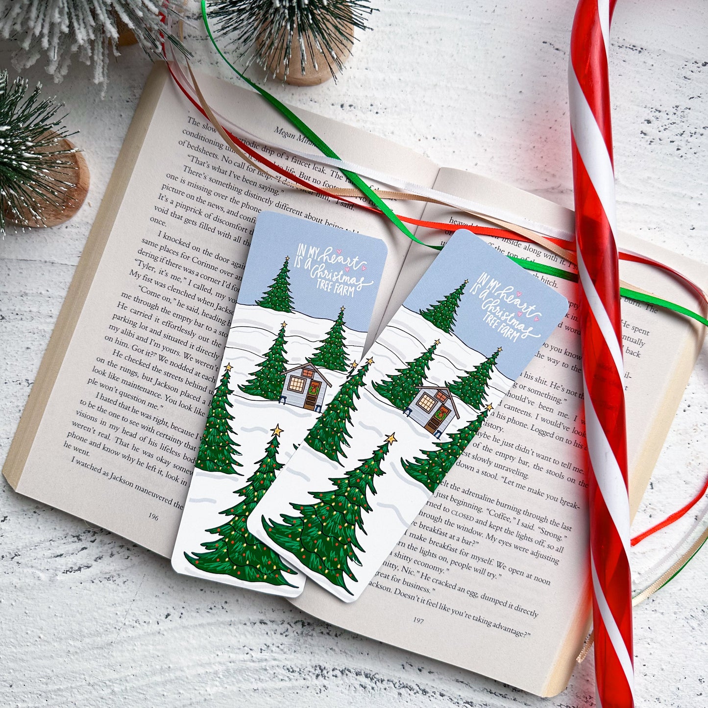 In My Heart is a Christmas Tree Farm Bookmark