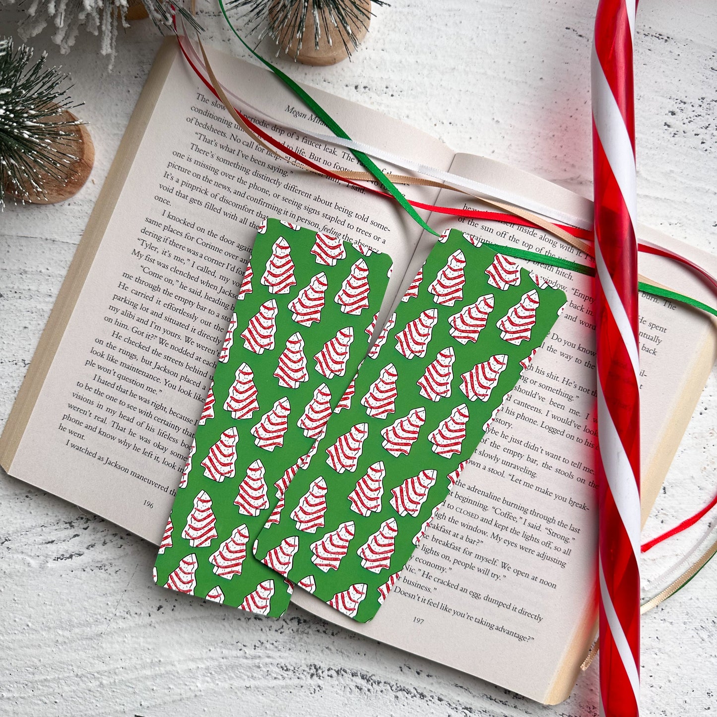 Christmas Tree Cakes Bookmark