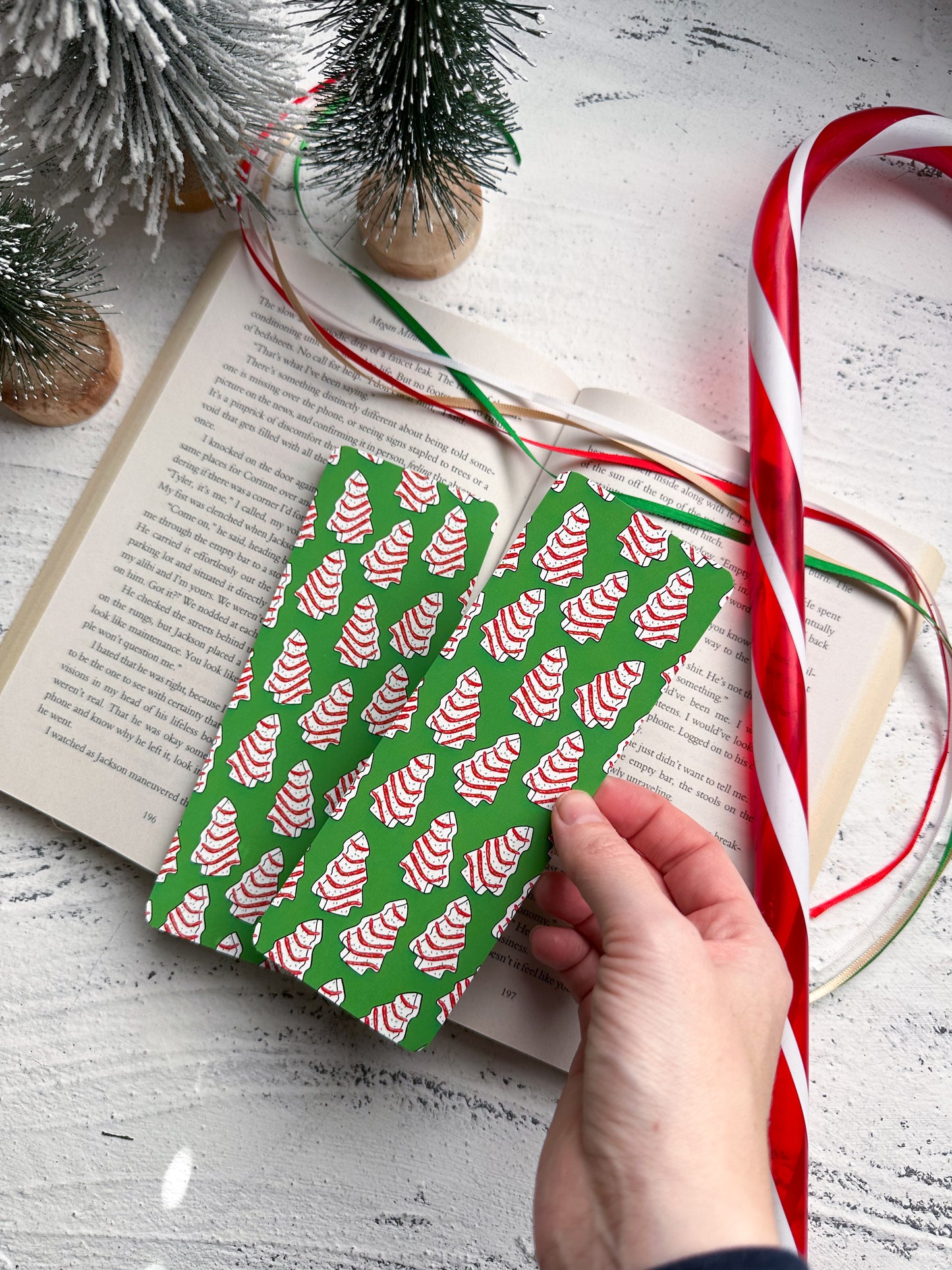 Christmas Tree Cakes Bookmark