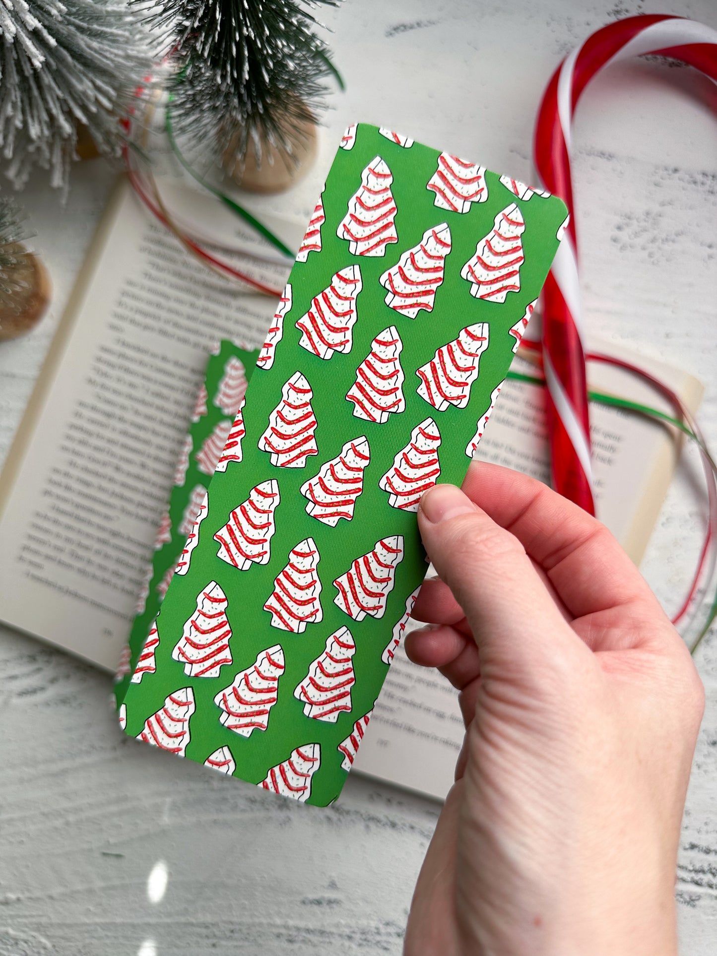 Christmas Tree Cakes Bookmark