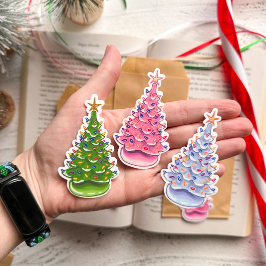 Vintage Ceramic Tree Stickers