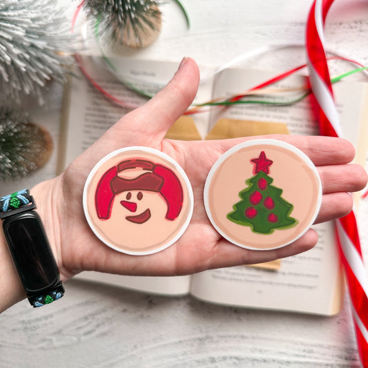 Nostalgic Christmas Cookies Stickers