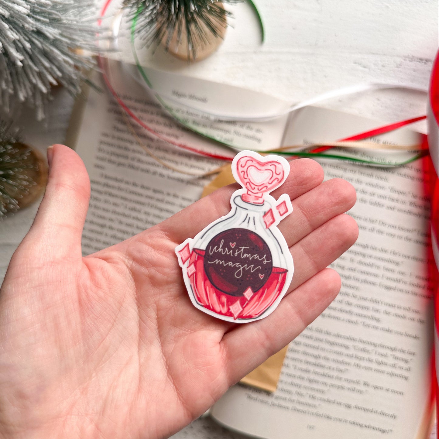 Botted Christmas Magic sticker