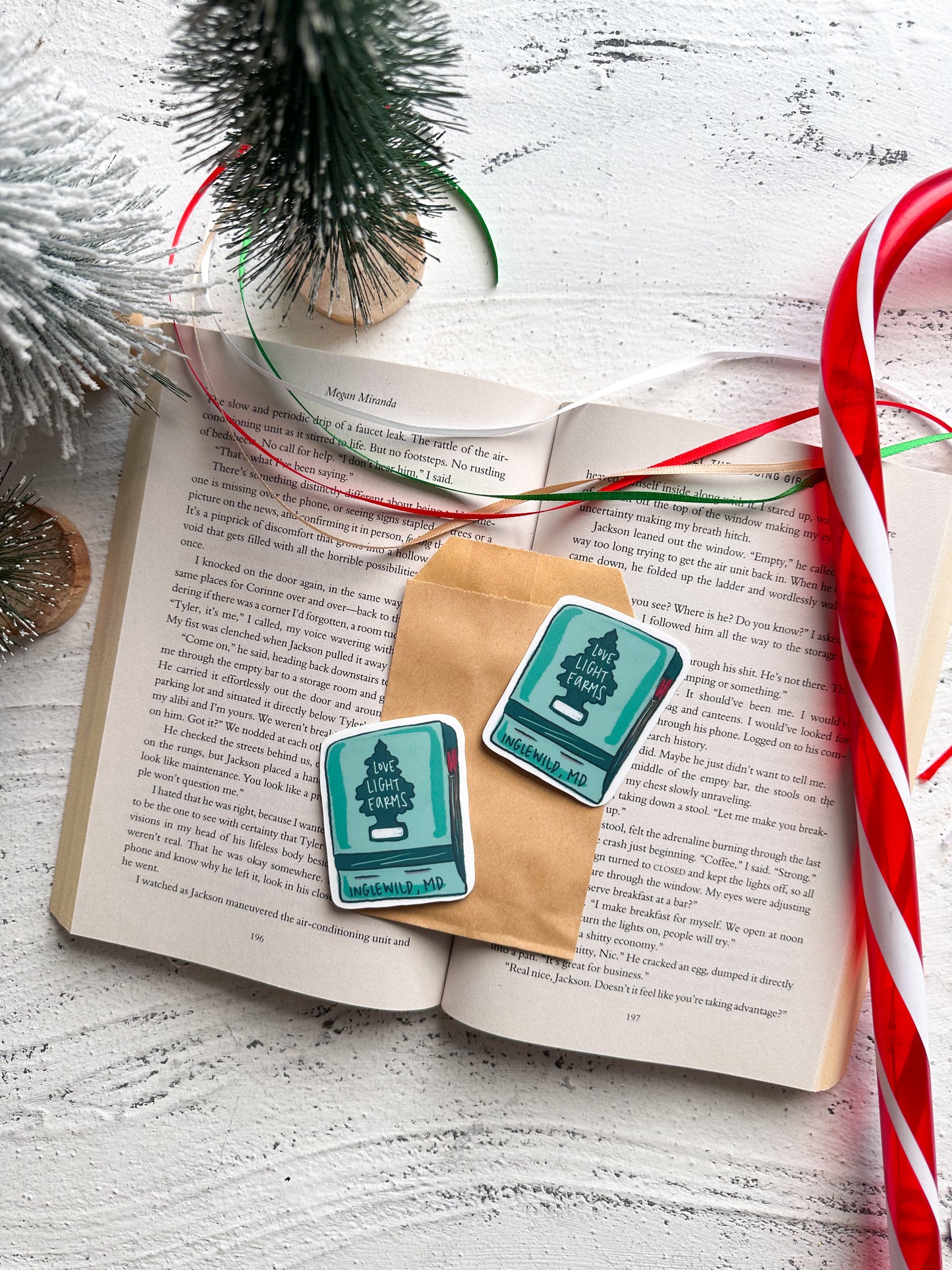 Lovelight Farms Matchbook Sticker