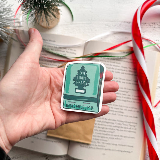 Lovelight Farms Matchbook Sticker