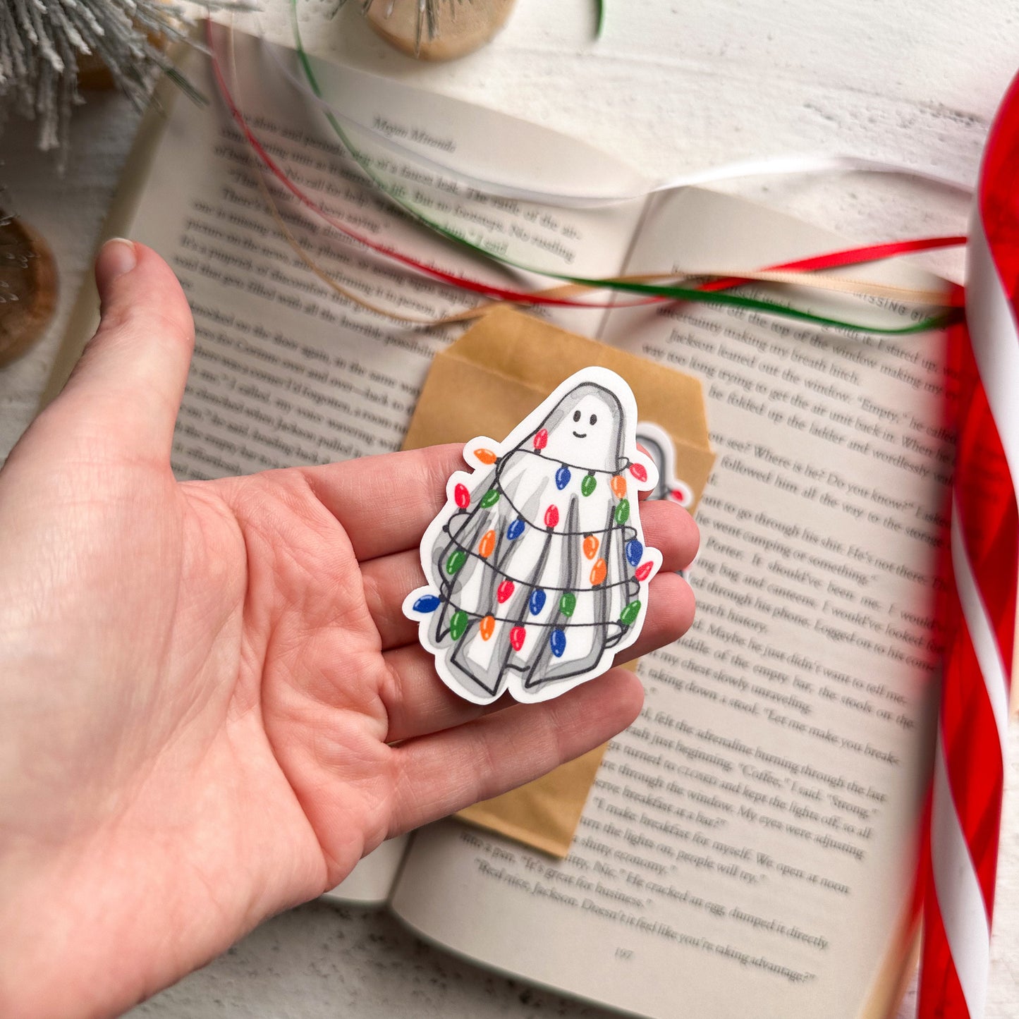 Ghost of Christmas Sticker