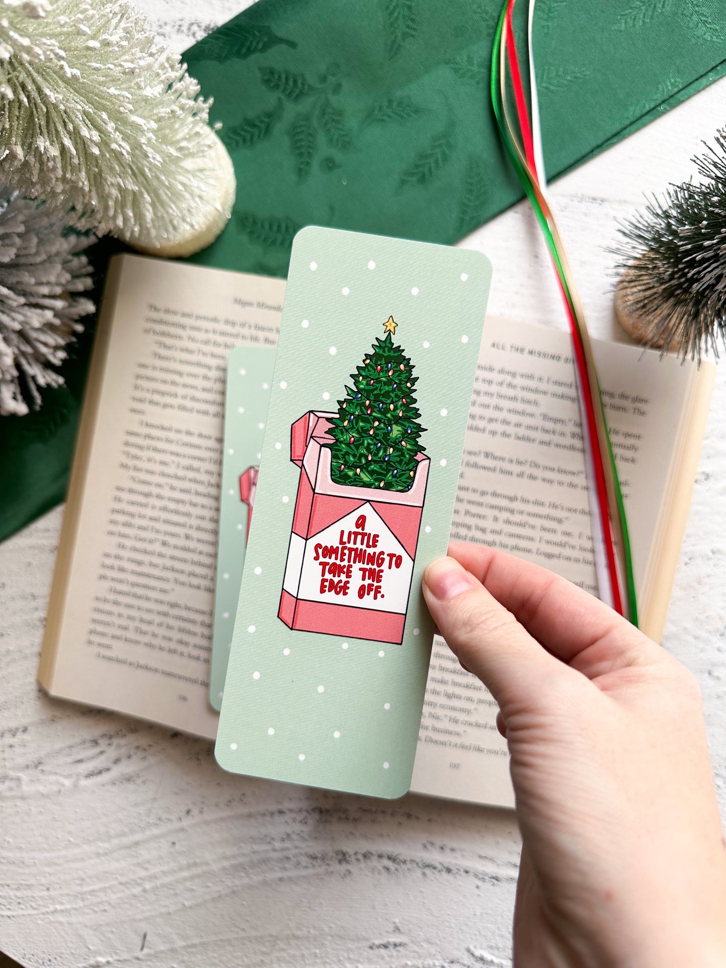 SALE Holiday Addict Bookmark