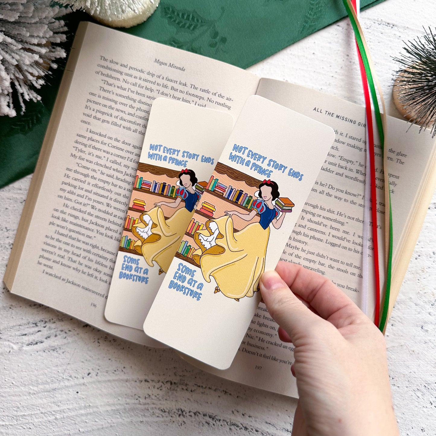 Not All Stories End With a Prince Bookmark (princess #7)