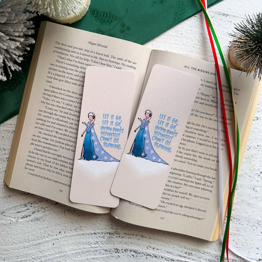 Let It Go Bookmark (Princess #6)