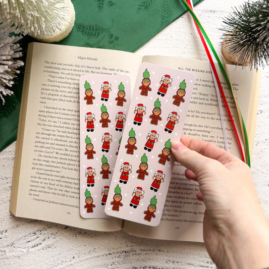90s Holiday Trolls Bookmark