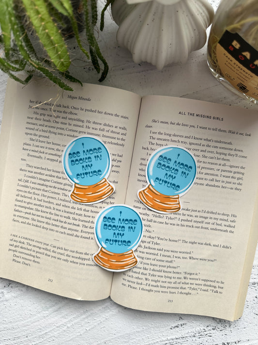 More Books in my Future Sticker