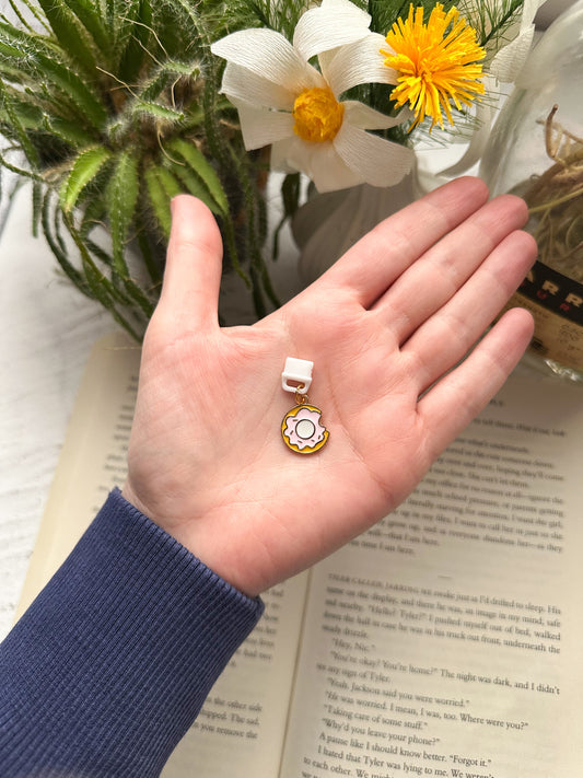 Donut Kindle Charm