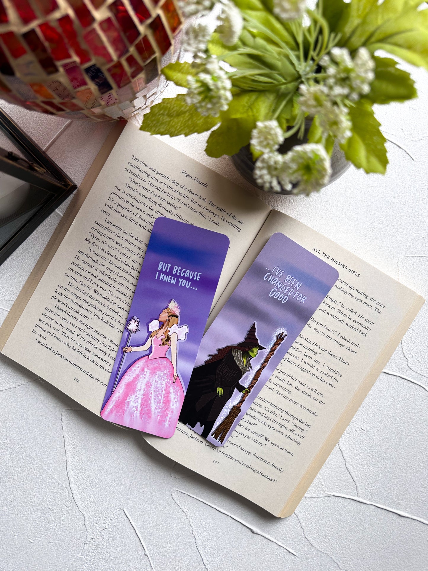 Double Sided Wicked Bookmark