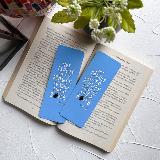 Not Fragile RBG Bookmark