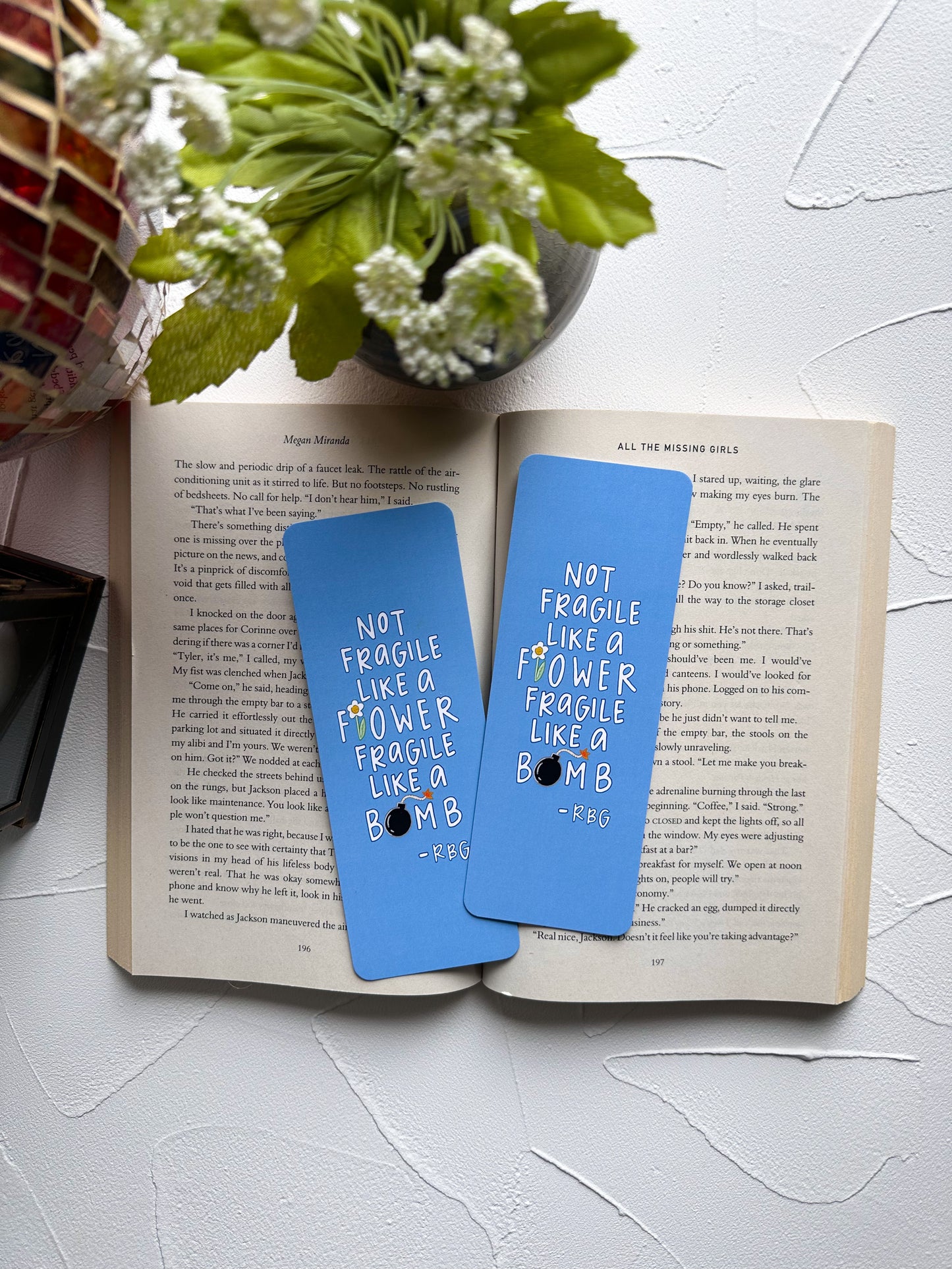Not Fragile RBG Bookmark