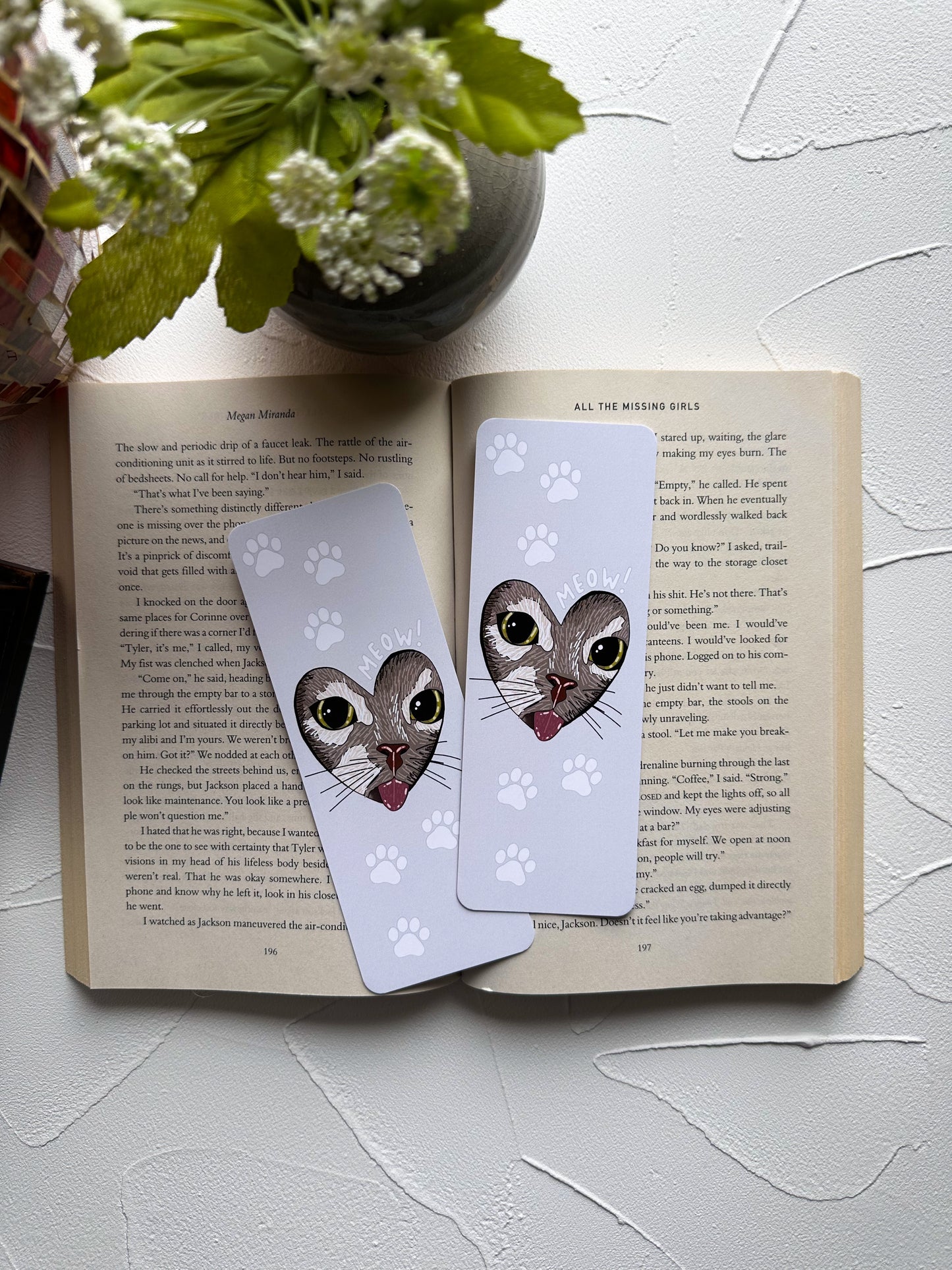 SALE Meow Bookmark