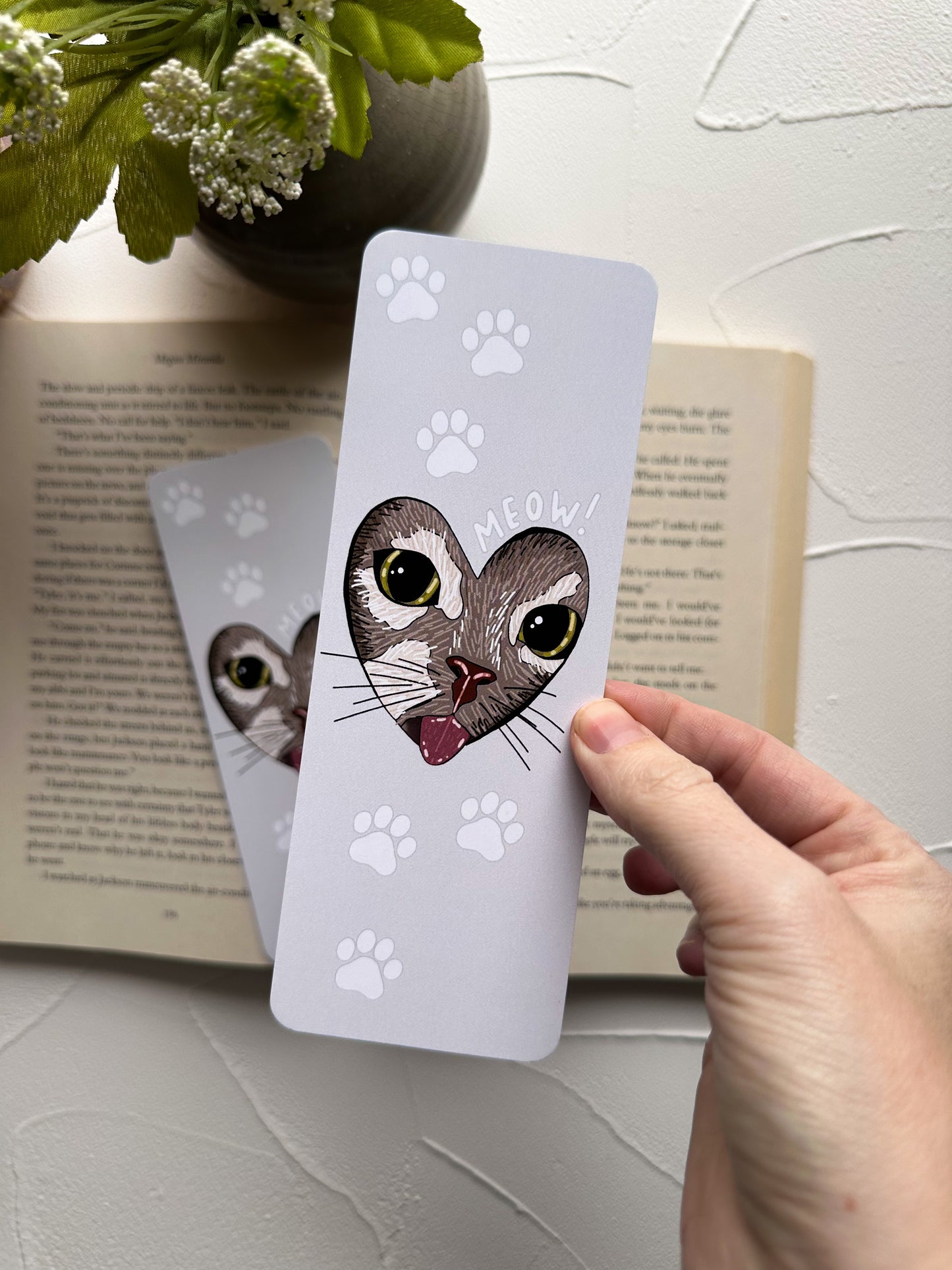 SALE Meow Bookmark