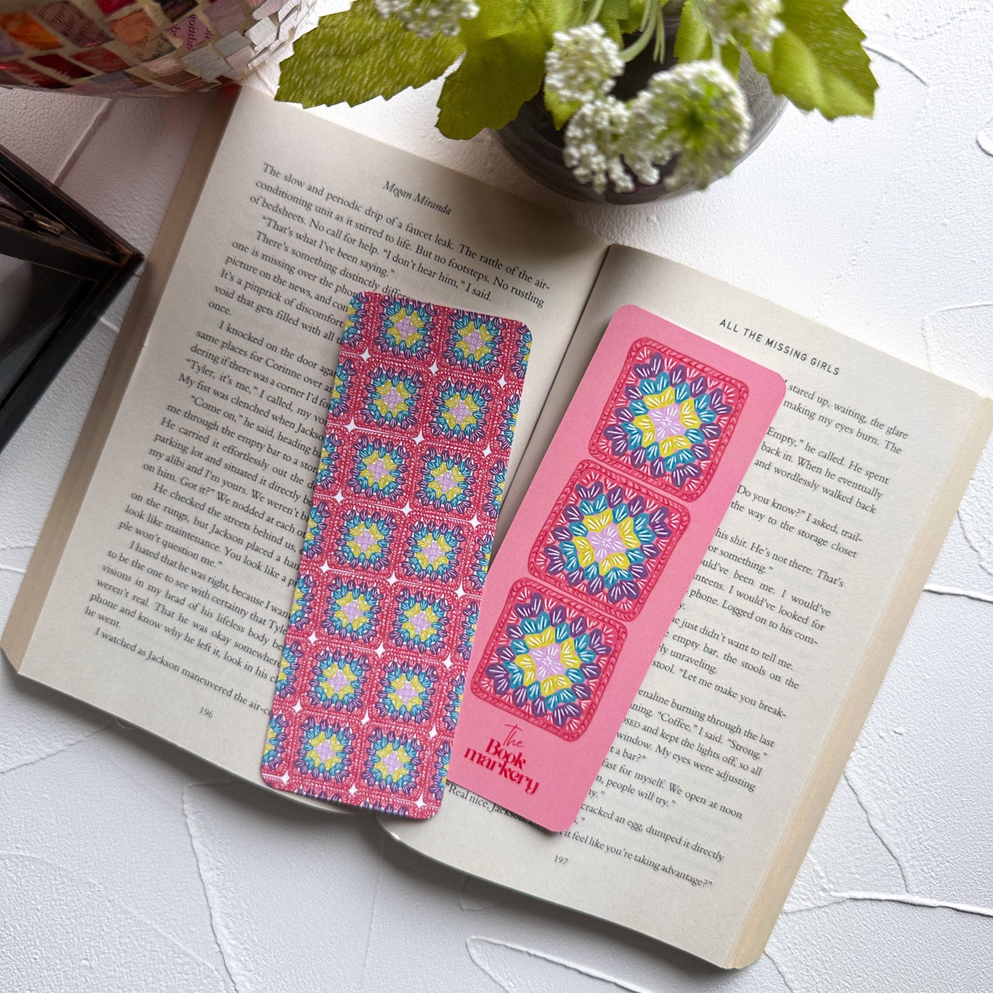 Granny Square Bookmark