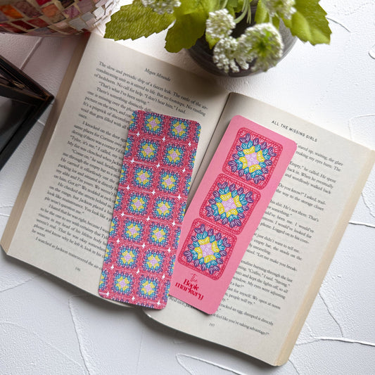 Granny Square Bookmark