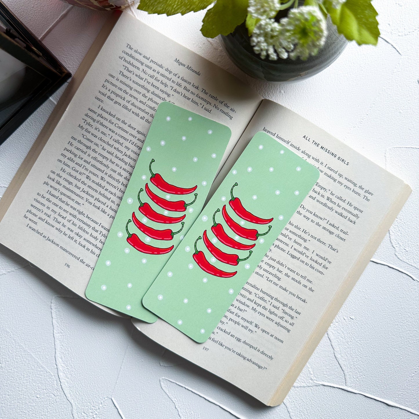 5 Chili Rating Bookmark