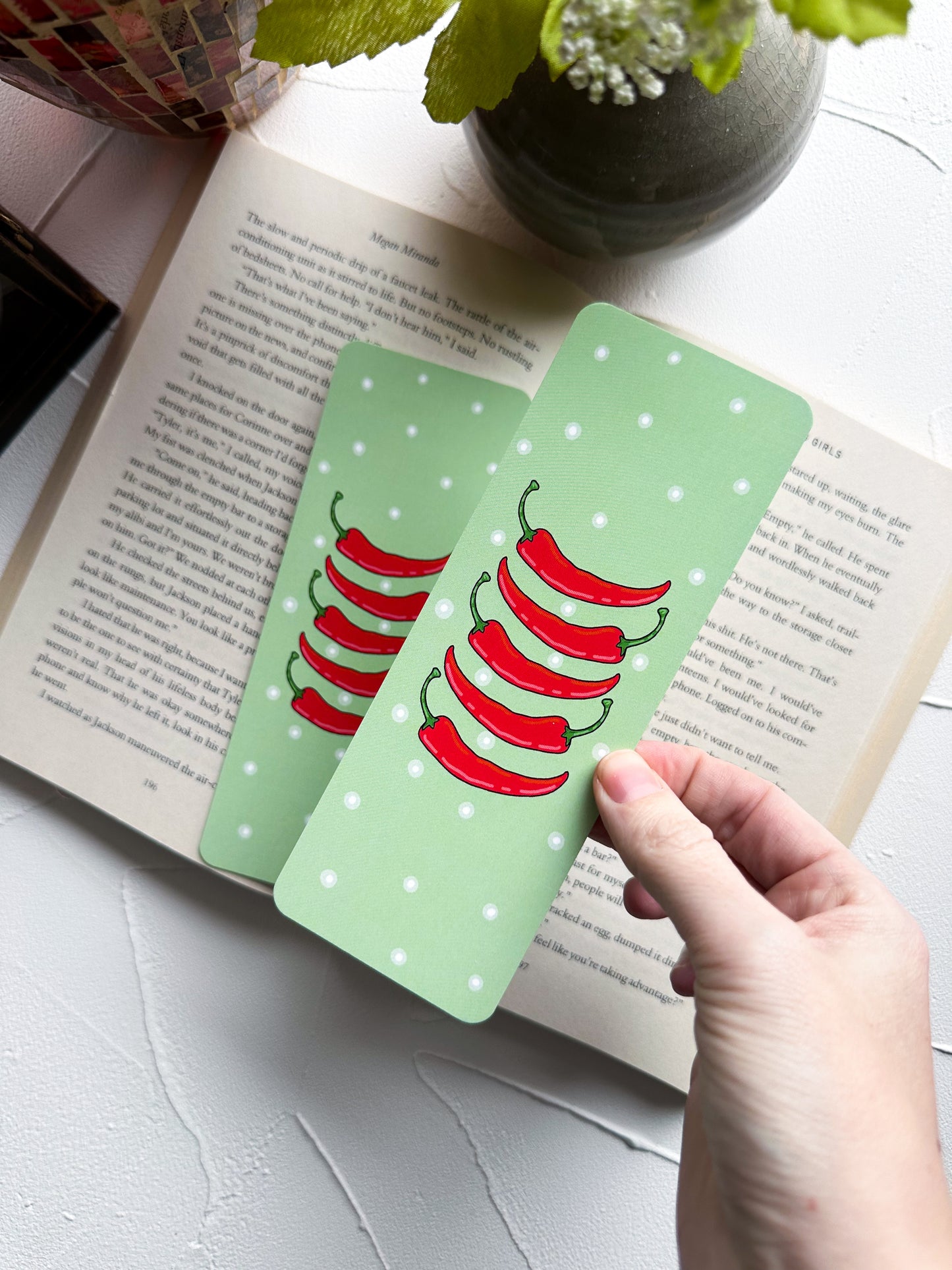 5 Chili Rating Bookmark