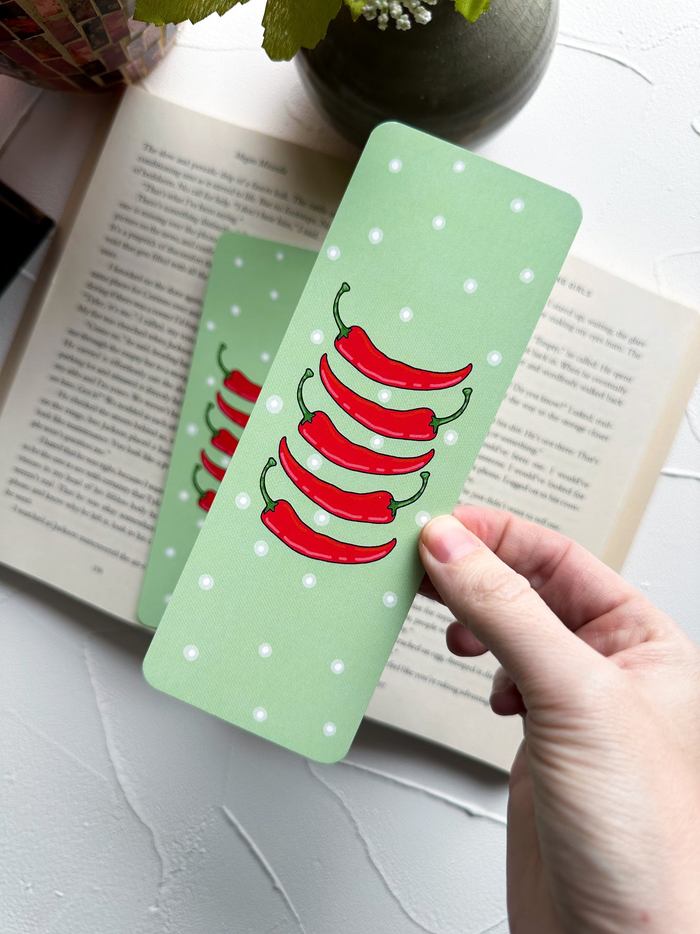 5 Chili Rating Bookmark
