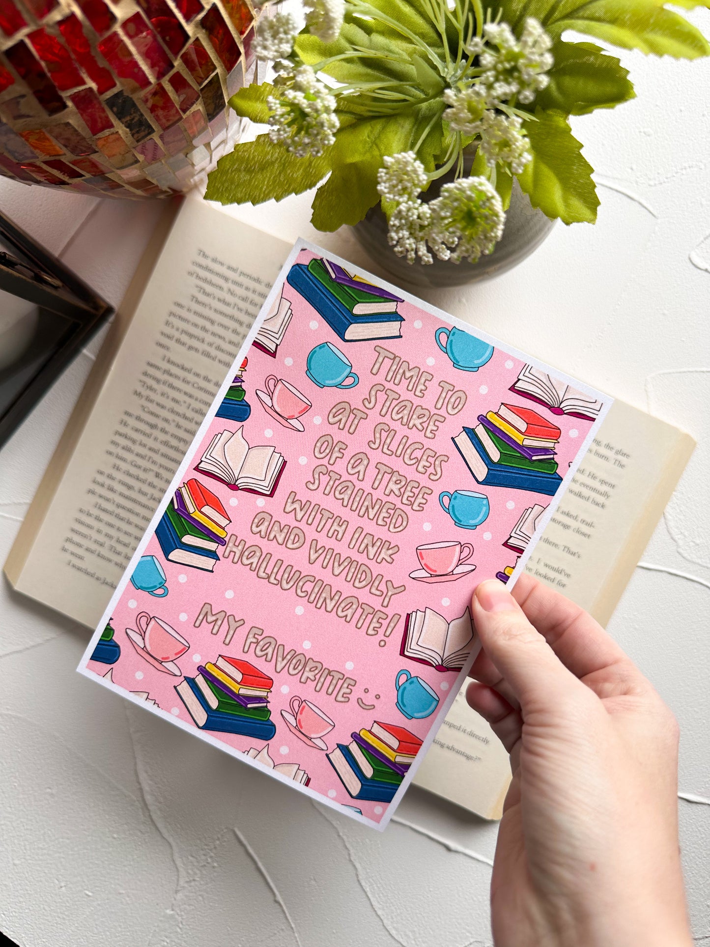 SALE Book Pages Art Print