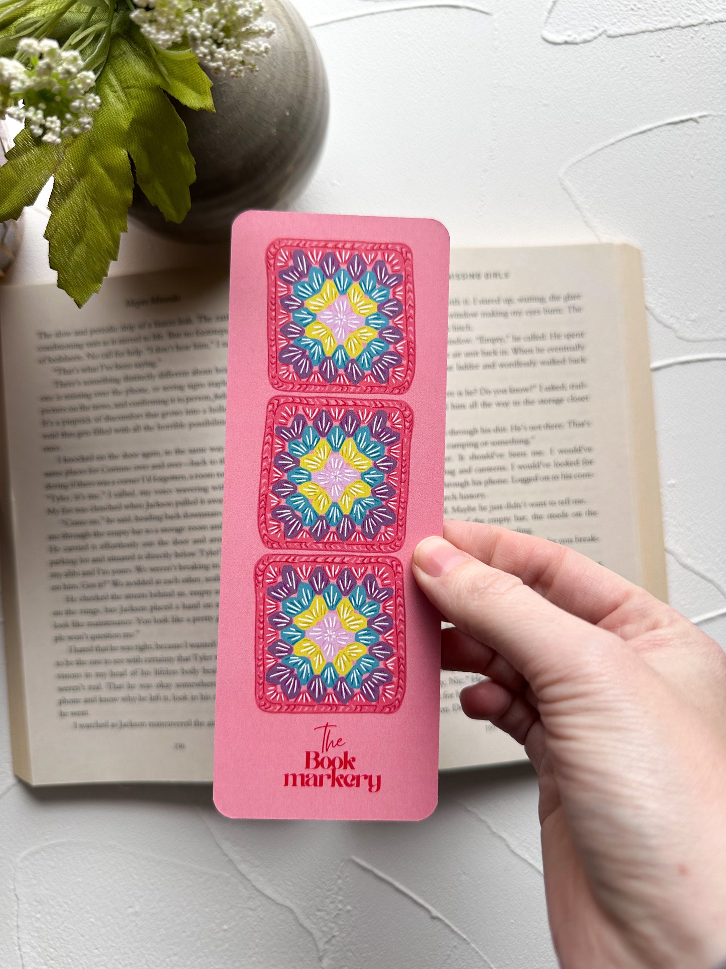 Granny Square Bookmark