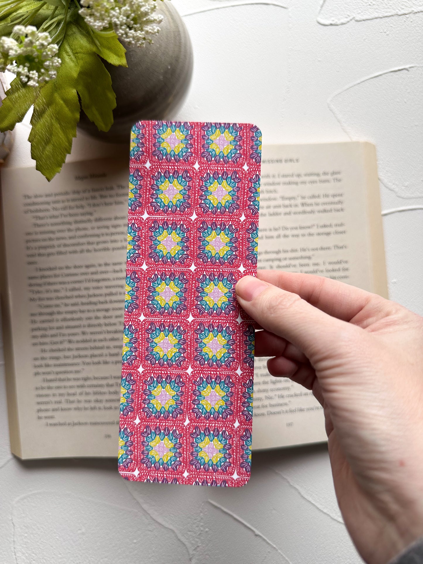 Granny Square Bookmark