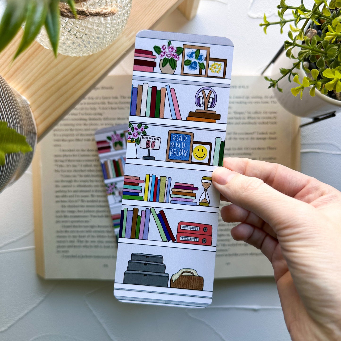 New Year, New Shelf Bookmark