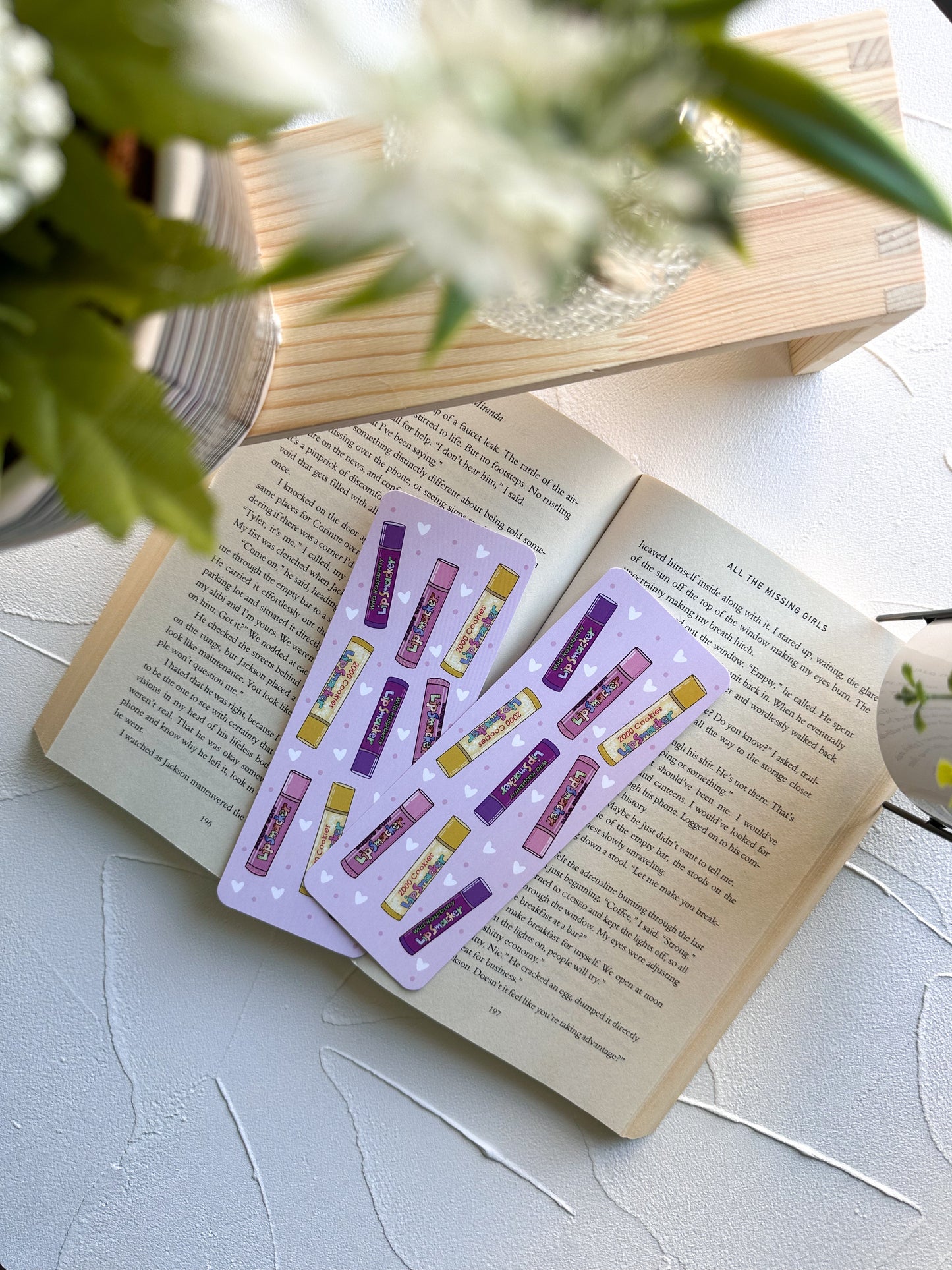 Y2K Lip Smackers Nostalgic Bookmark