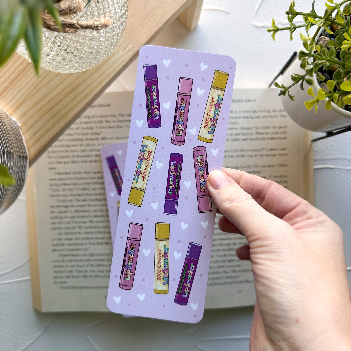 Y2K Lip Smackers Nostalgic Bookmark