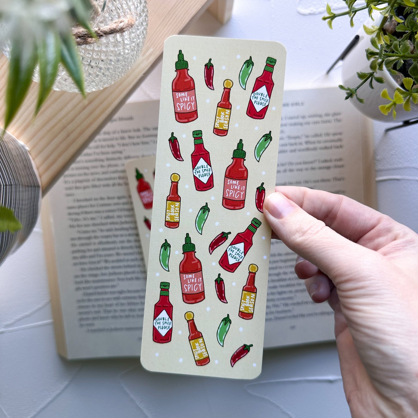 Some Like It Spicy Bookmark