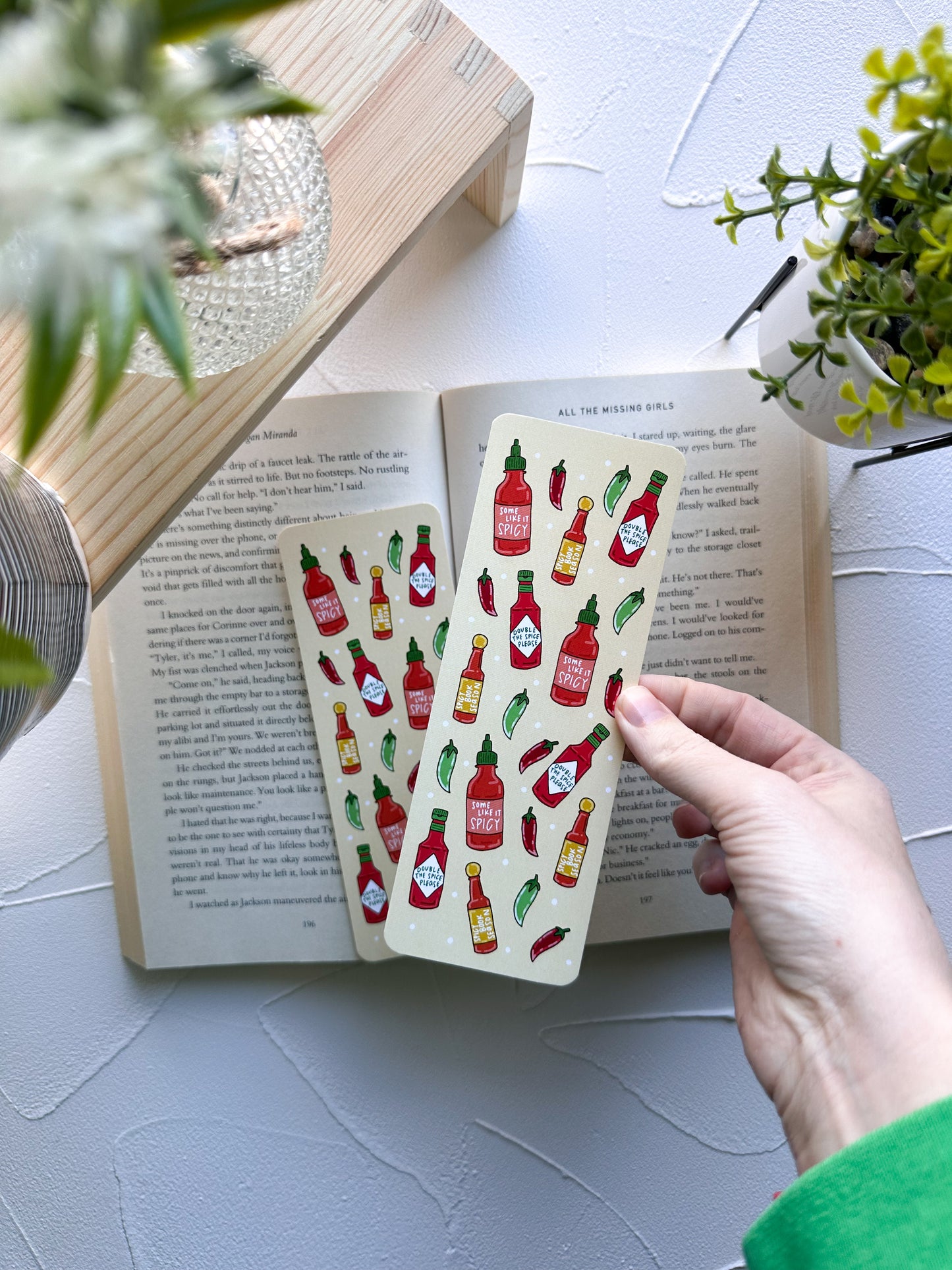 Some Like It Spicy Bookmark