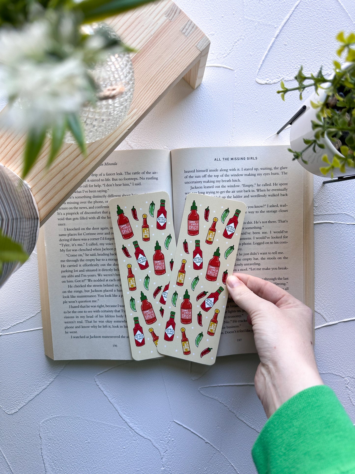 Some Like It Spicy Bookmark