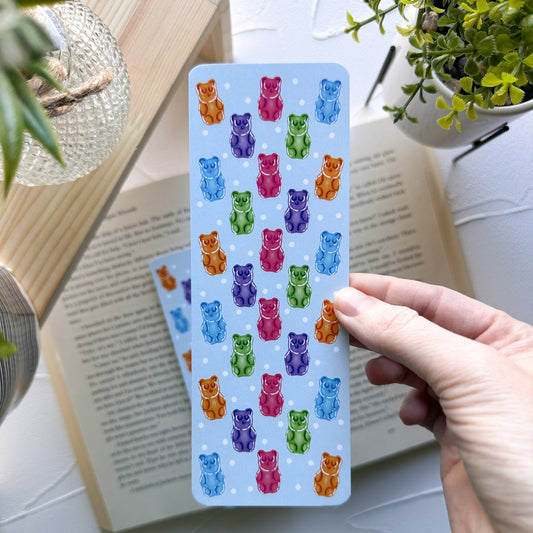 Neon Gummy Bears Bookmark