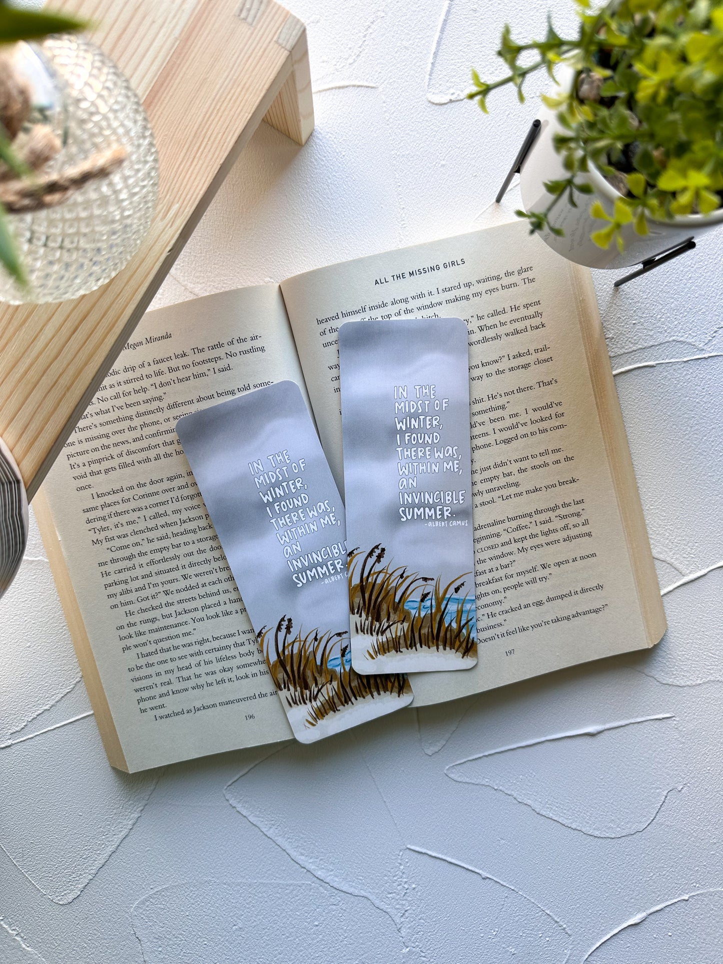I Found There Was Within Me an Invincible Summer bookmark